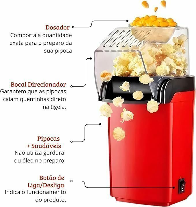 Pipoqueira Elétrica Max