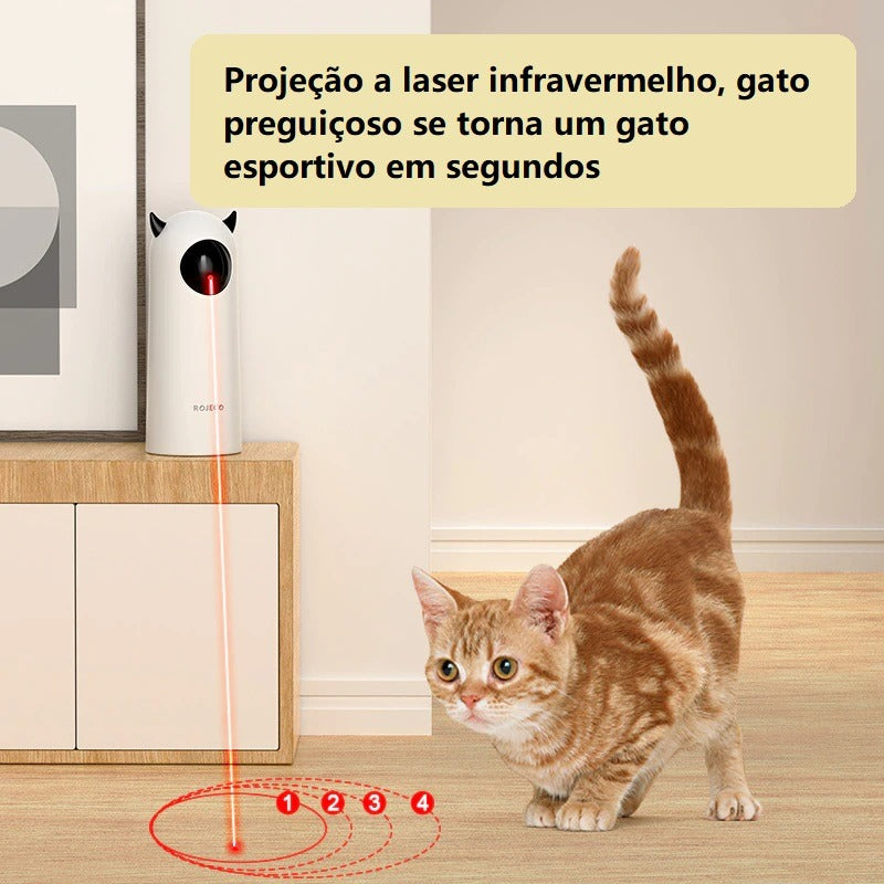 Brinquedo inteligente a laser para animais de estimação PRO